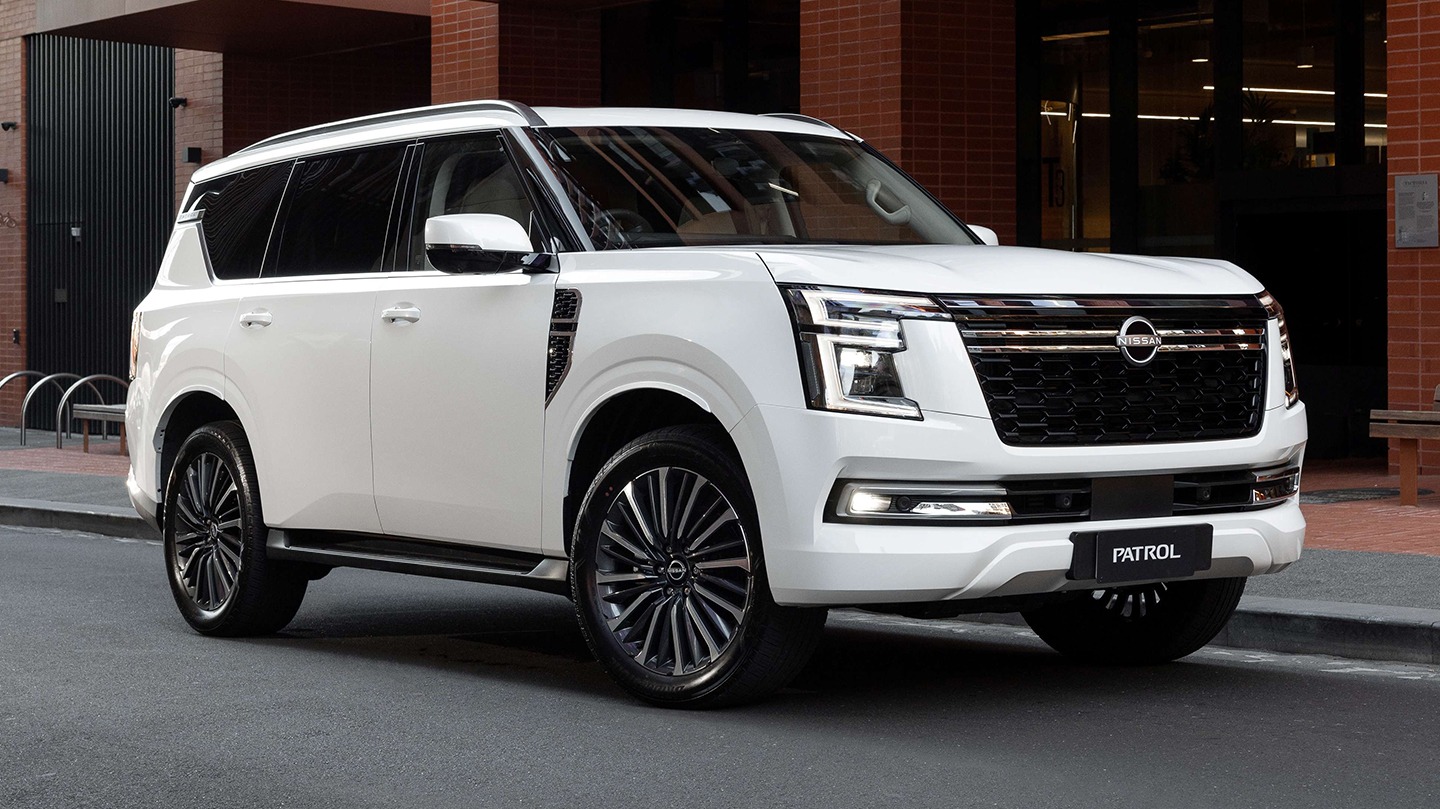 All-New Nissan Patrol urban rear view