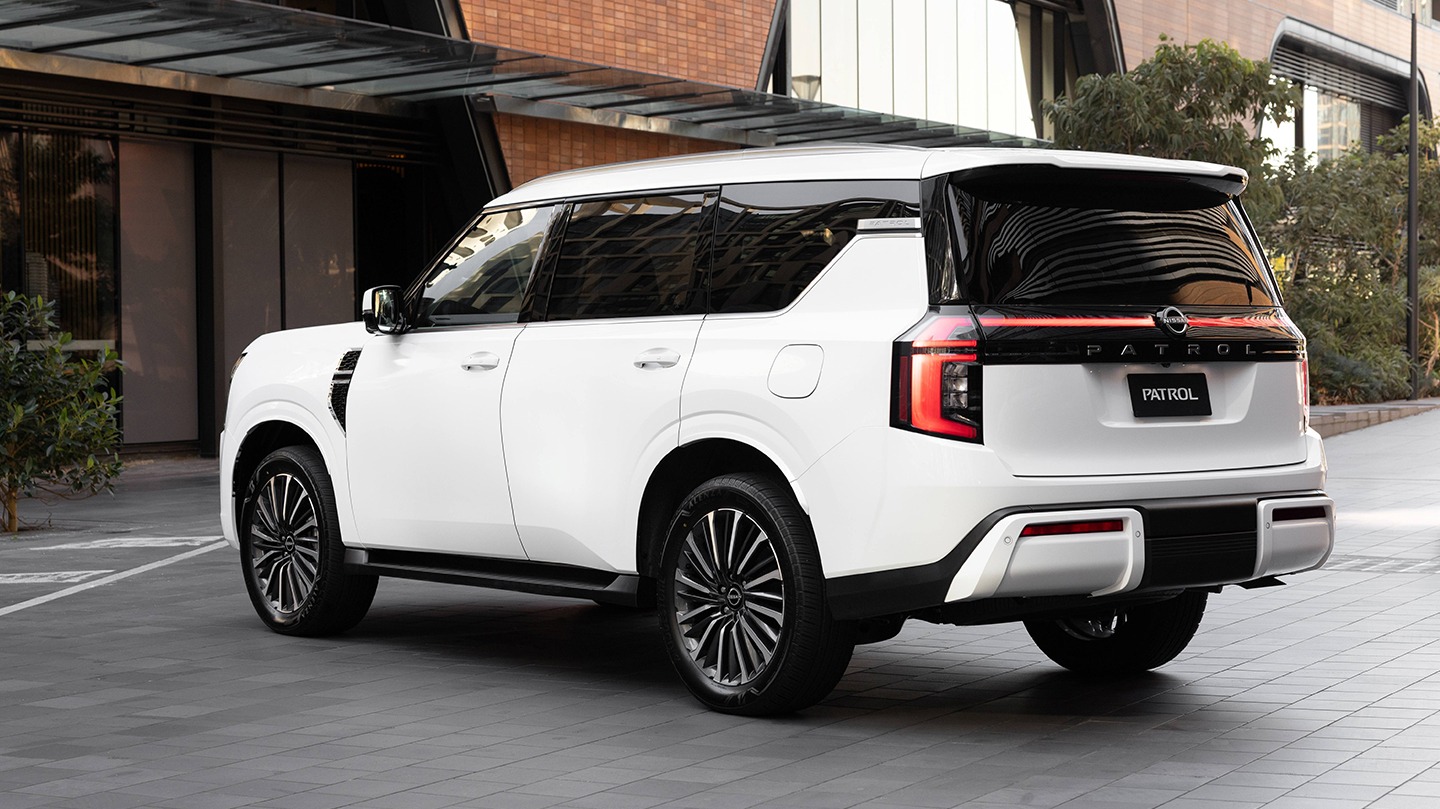 All-New Nissan Patrol in the city